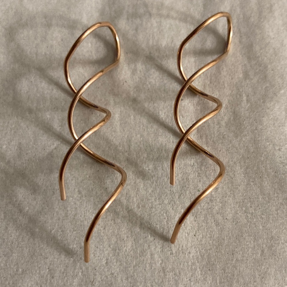 Twisted earrings
